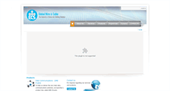 Desktop Screenshot of ecsglobalwire.com
